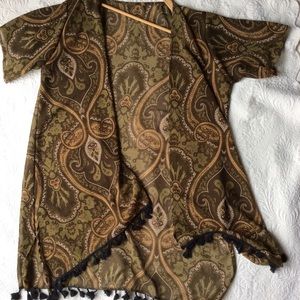 Women’s Green Kimono